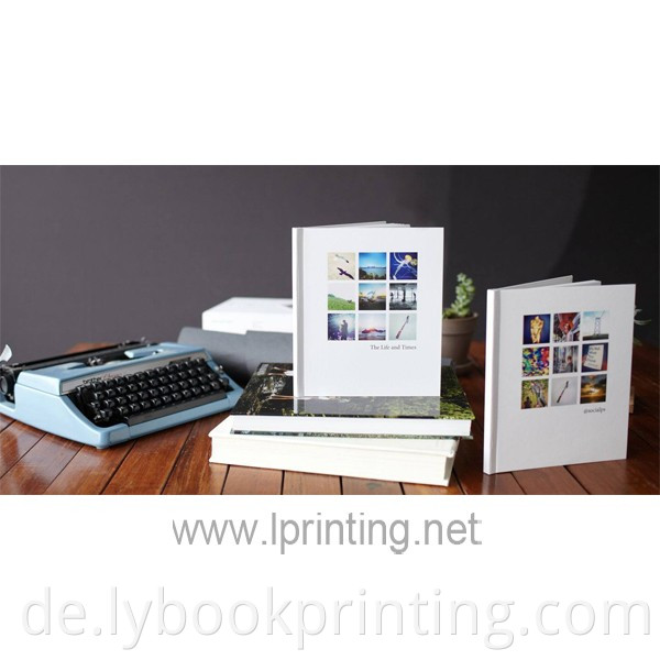 Hardcover -Fotobuch- und Softcover -Fotobuchdruck von guter Qualität